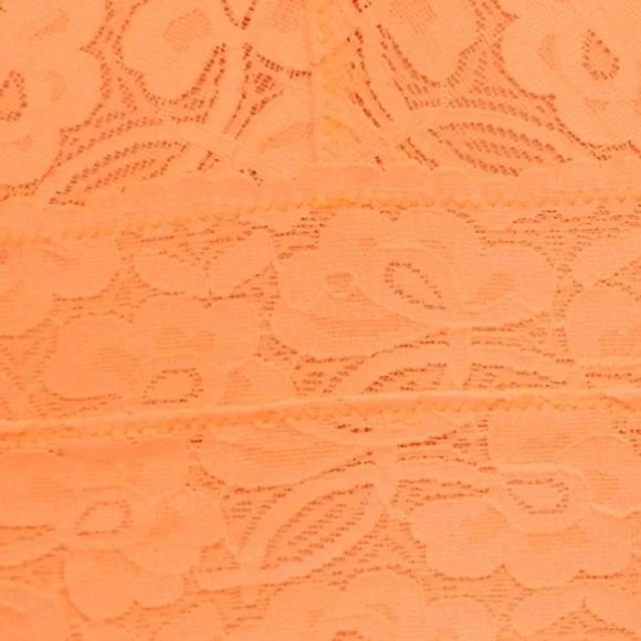 Free People Galloon Racerback Orange Lace Bralette - Picture 4 of 5